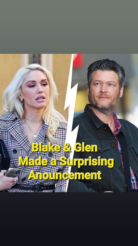 Blake Shelton and Gwen Stefani made the big announcement. – Celebs News