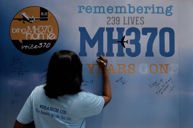239 people disappeared along with the plane in 2014. Credit: Mohd Samsul Mohd Said/Getty Images