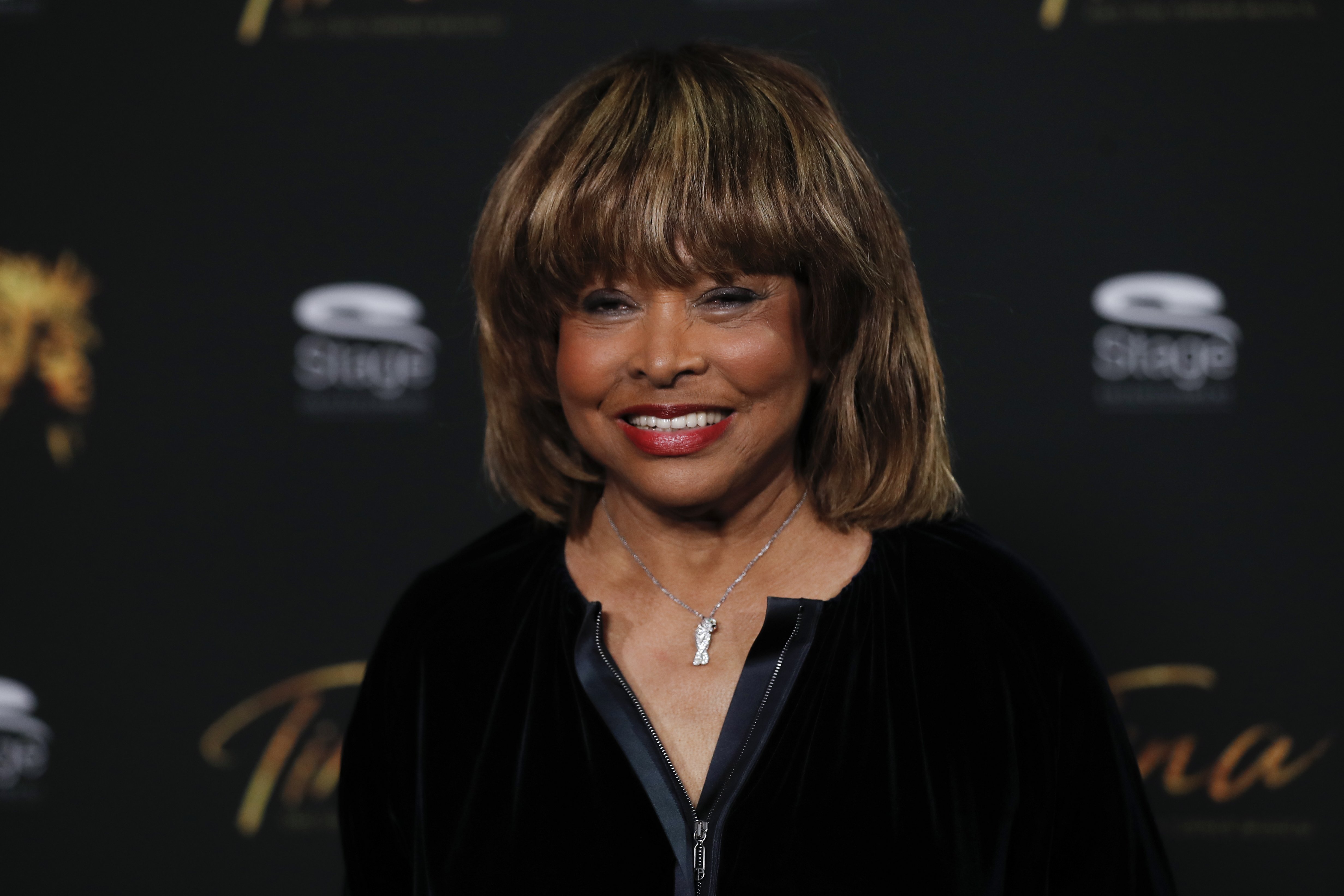 Tina Turner during a photo call for the musical 'Tina - Das Tina Turner Musical' at Mojo Club in Hamburg, Germany, on October 23, 2018. | Source: Getty Images