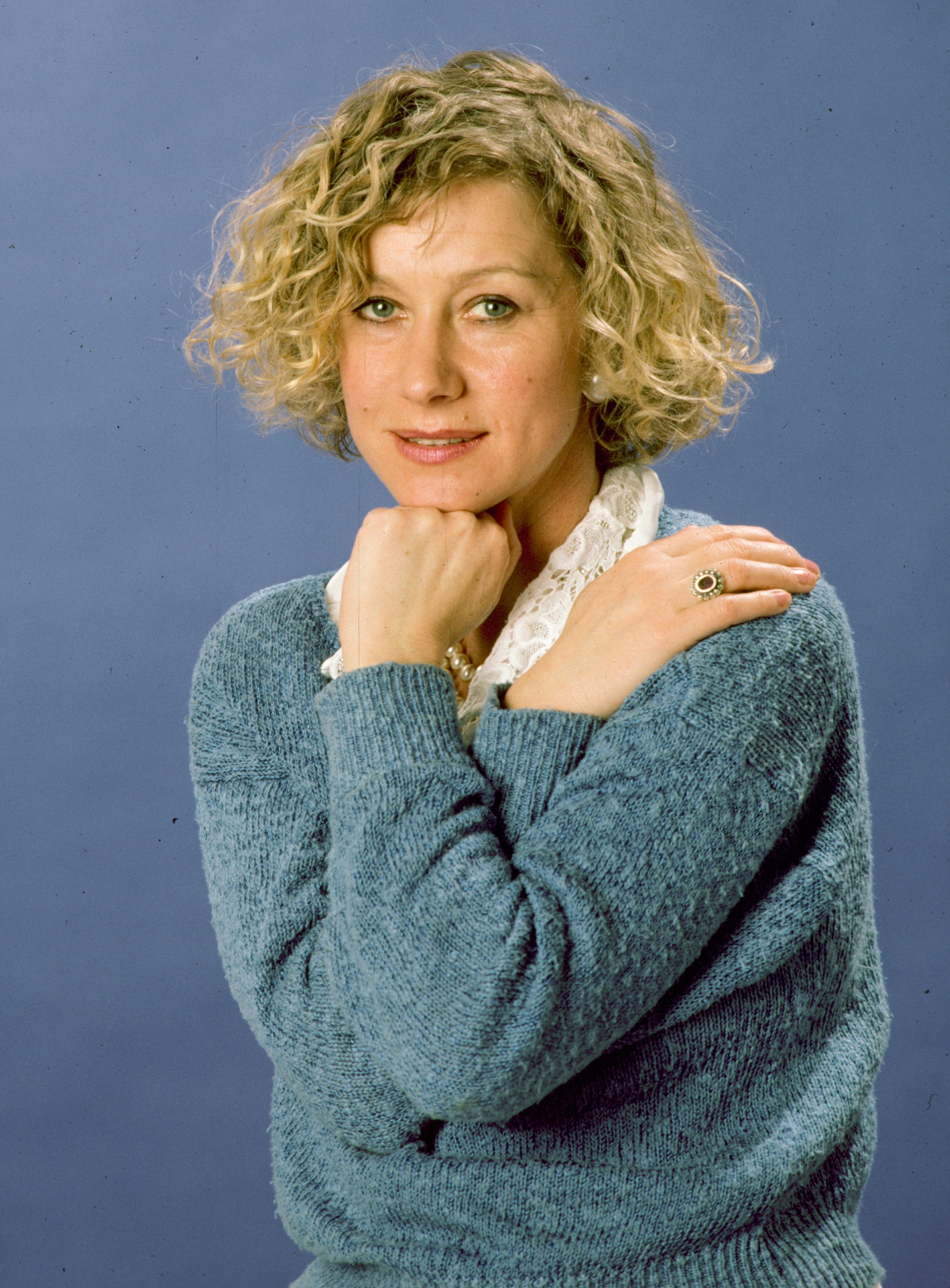 Helen Mirren photographed at Four Season Hotel in Los Angeles , California, on February 6, 1985. | Source: Getty Images