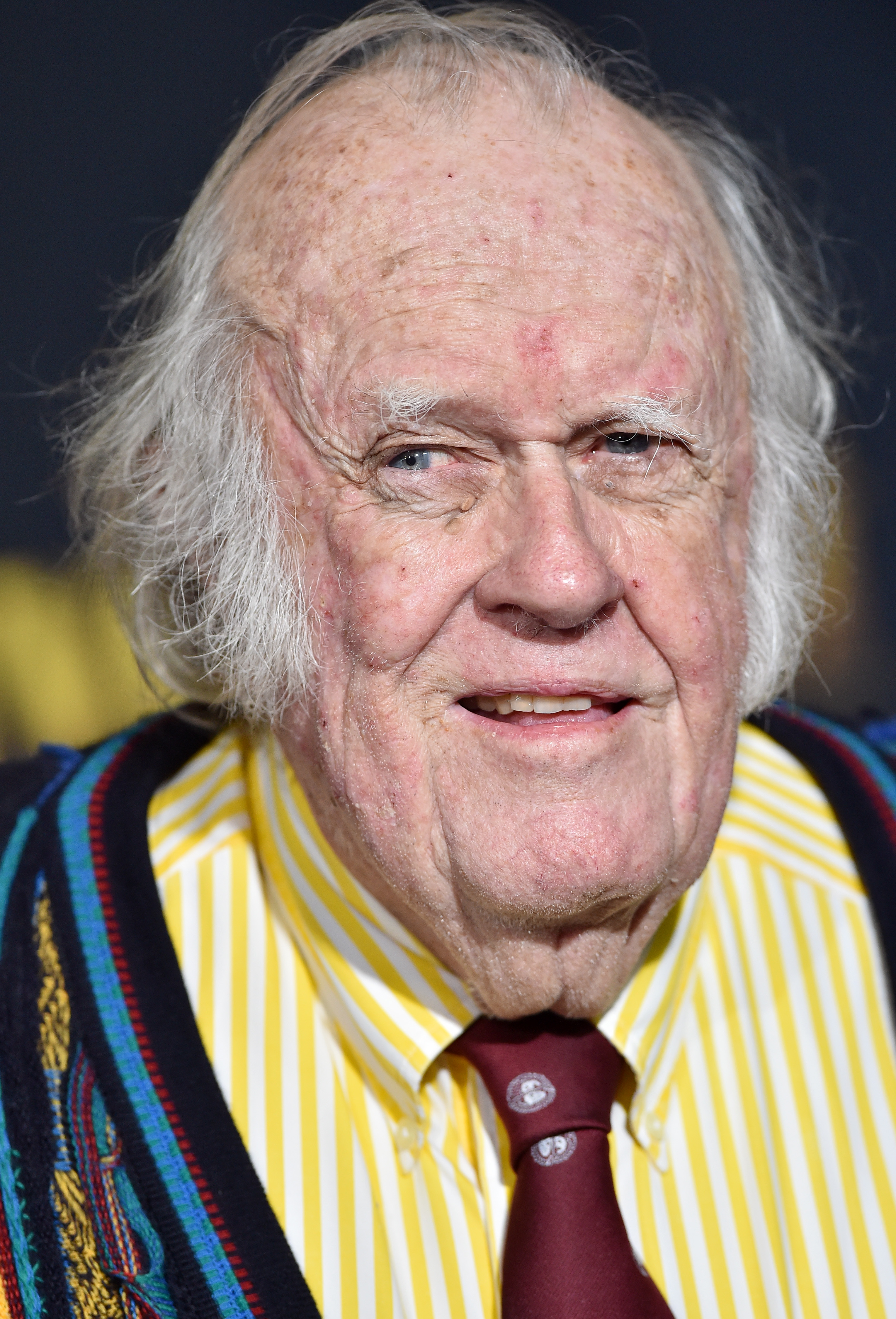 M. Emmet Walsh during the Premiere of Lionsgate's "Knives Out" at Regency Village Theatre on November 14, 2019, in Westwood, California. | Source: Getty Images