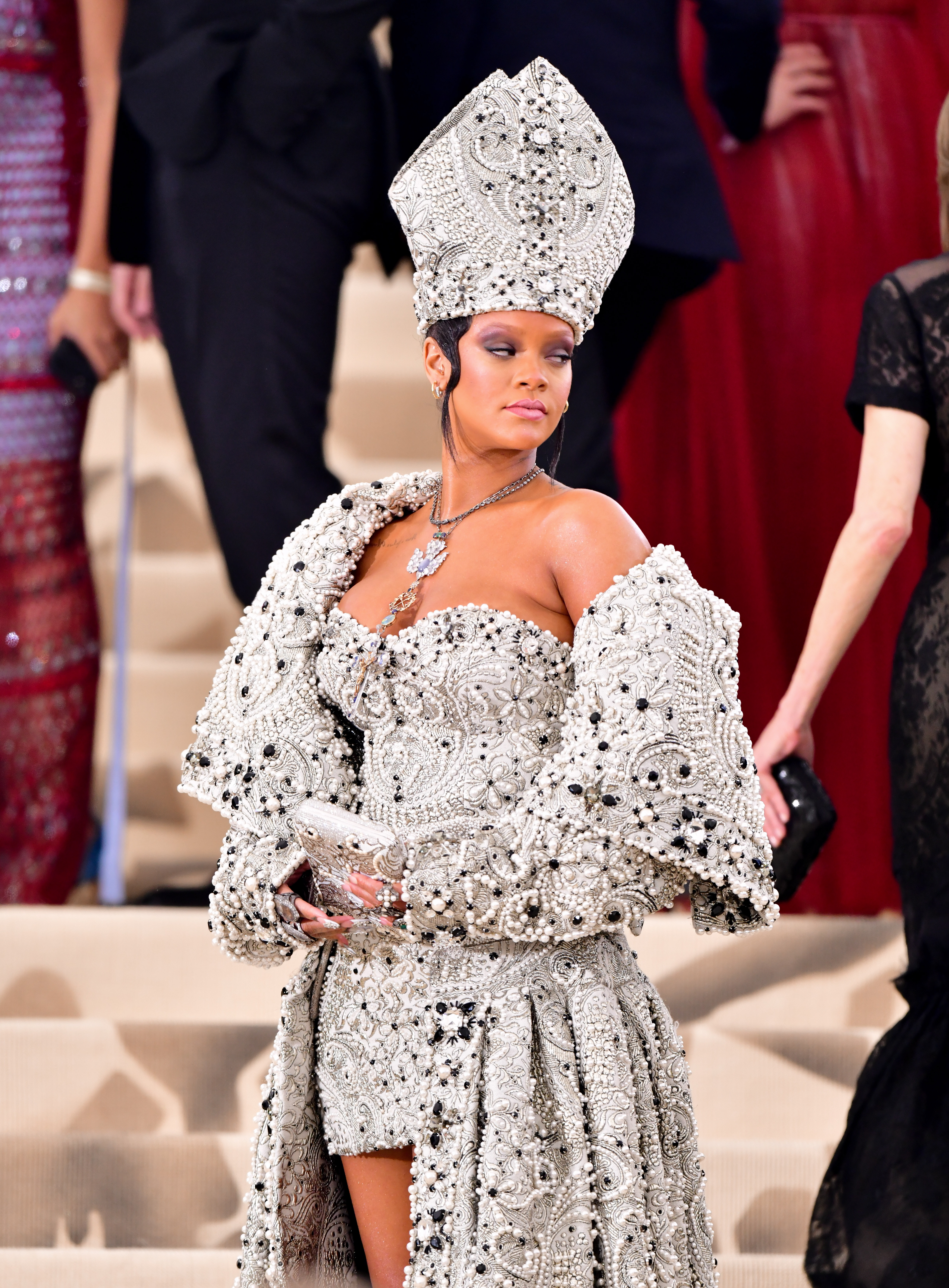 Rihanna at the Metropolitan Museum of Art on May 7, 2018, in New York City. | Source: Getty Images